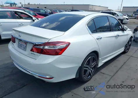 2017 Honda Accord Sport из США, поврежденный, VIN 1HGCR2F5XHA138525